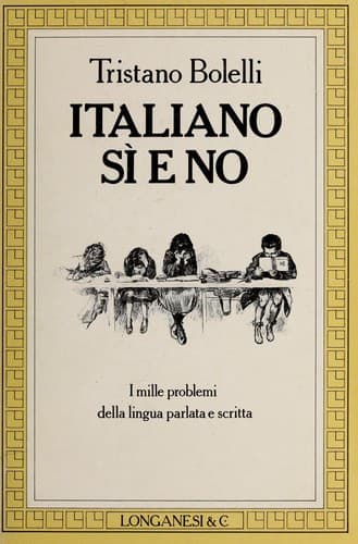 Tapa de Italiano sì e no
