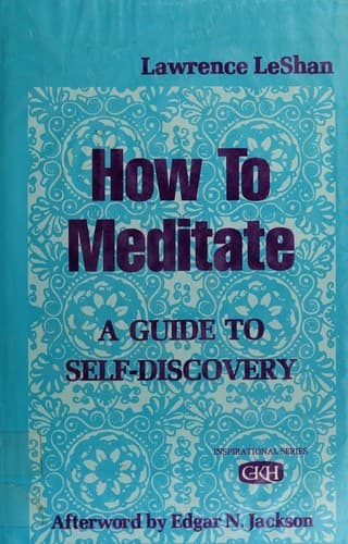 Tapa de How to meditate