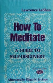 Tapa de How to meditate