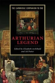 Tapa de The Cambridge companion to the Arthurian legend