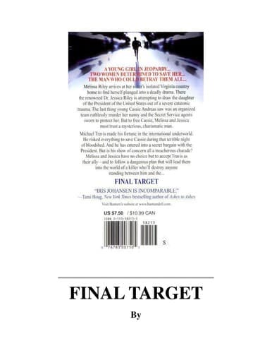 Tapa de Final target