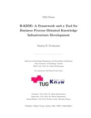 Tapa de B-KIDE: a framework and a tool for business process oriented knowledge infrastructure development