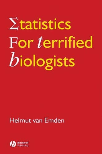 Tapa de Statistics for terrified biologists
