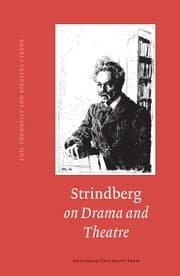 Tapa de Strindberg on drama and theatre