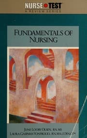 Tapa de Fundamentals of nursing