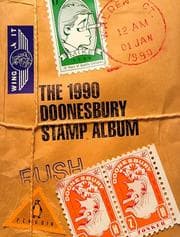 Tapa de The 1990 Doonesbury stamp album
