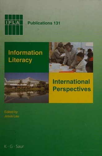 Tapa de Information literacy