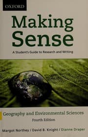 Tapa de Making sense