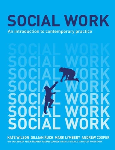 Tapa de Social work