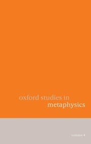Tapa de Oxford studies in metaphysics