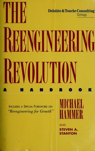 Tapa de The reengineering revolution