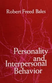 Tapa de Personality and interpersonal behavior