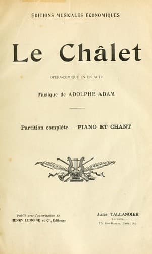 Tapa de Le châlet