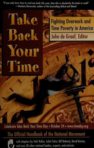 Tapa de Take back your time