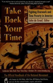 Tapa de Take back your time