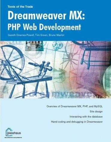 Tapa de Dreamweaver MX