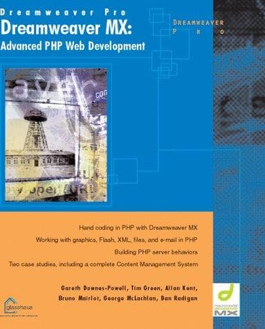 Tapa de Dreamweaver MX