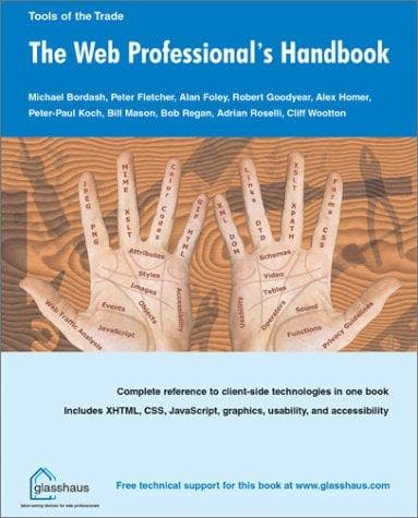 Tapa de Web Professionals Handbook