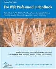 Tapa de Web Professionals Handbook