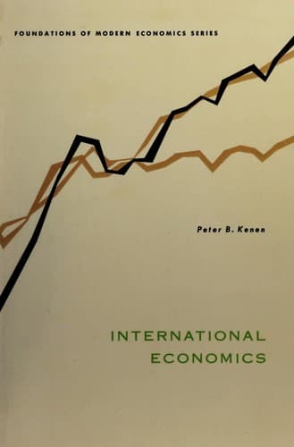 Tapa de International economics