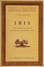 Tapa de P. Ovidii Nasonis Ibis