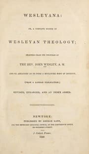 Tapa de Wesleyana