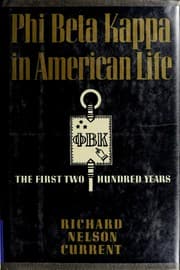 Tapa de Phi Beta Kappa in American life