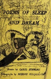 Tapa de Poems of sleep and dream