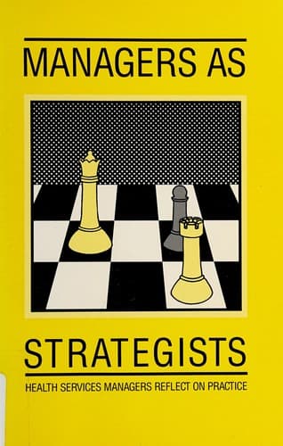 Tapa de Managers as strategists