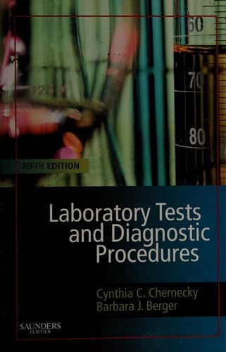Tapa de Laboratory tests and diagnostic procedures