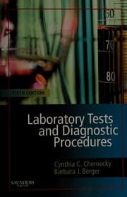Tapa de Laboratory tests and diagnostic procedures