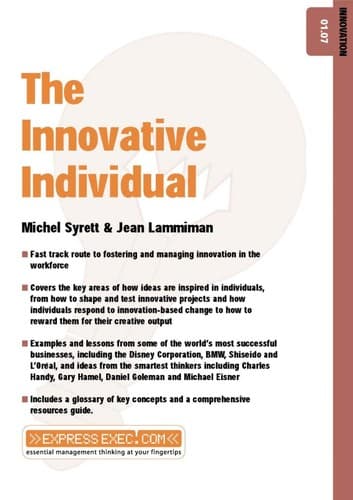 Tapa de The innovative individual