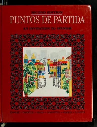 Tapa de Puntos de partida