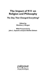 Tapa de The impact of 9/11 on religion and philosophy