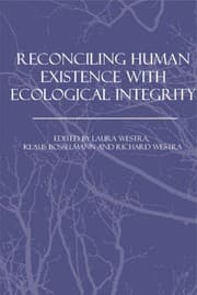 Tapa de Reconciling human existence with ecological integrity