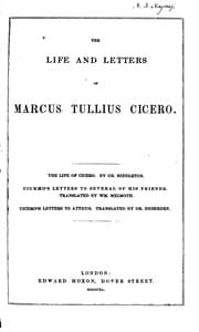 Tapa de The Life of Cicero