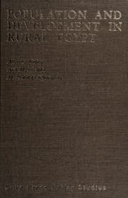 Tapa de Population and development in rural Egypt