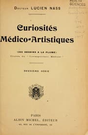 Tapa de Curiosités médico-artistiques
