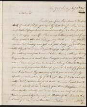 Tapa de Letter to Oliver Wendell criticizing New Yorkers and praising Congress's Address to King and American equality
