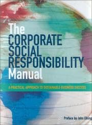 Tapa de Corporate Social Responsibility Manual
