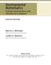 Tapa de Developmental mathematics
