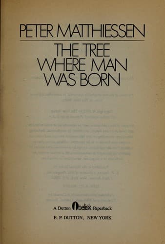 Tapa de The Tree Where Man Was Born