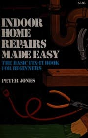Tapa de Indoor home repairs made easy