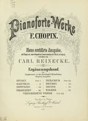 Tapa de Pianoforte-Werke