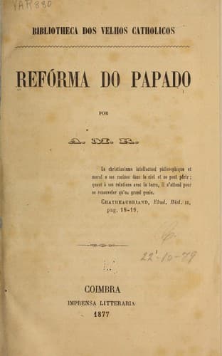 Tapa de Refórma do papado