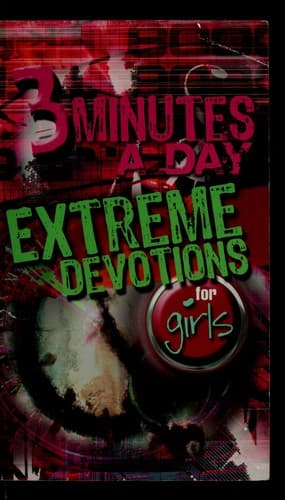 Tapa de 3 Minutes a Day (Extreme Devotions, For Guys)