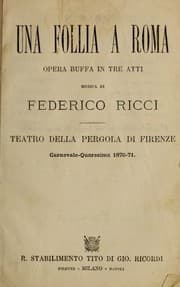 Tapa de Una follia a Roma