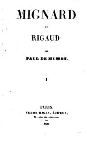 Tapa de Mignard et Rigaud