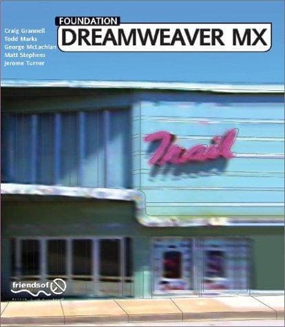 Tapa de Foundation Dreamweaver MX