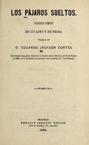 Tapa de Los pájaros sueltos
